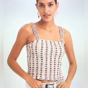 American Eagle smocked tank top